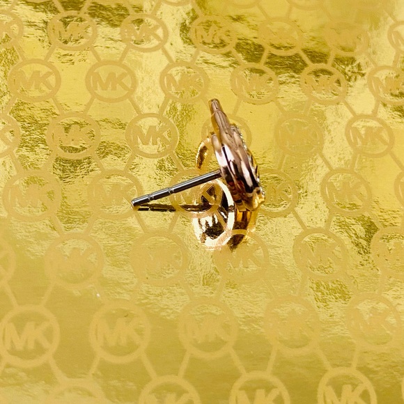 Michael Kors Padlock Stud Earrings - Picture 5 of 8